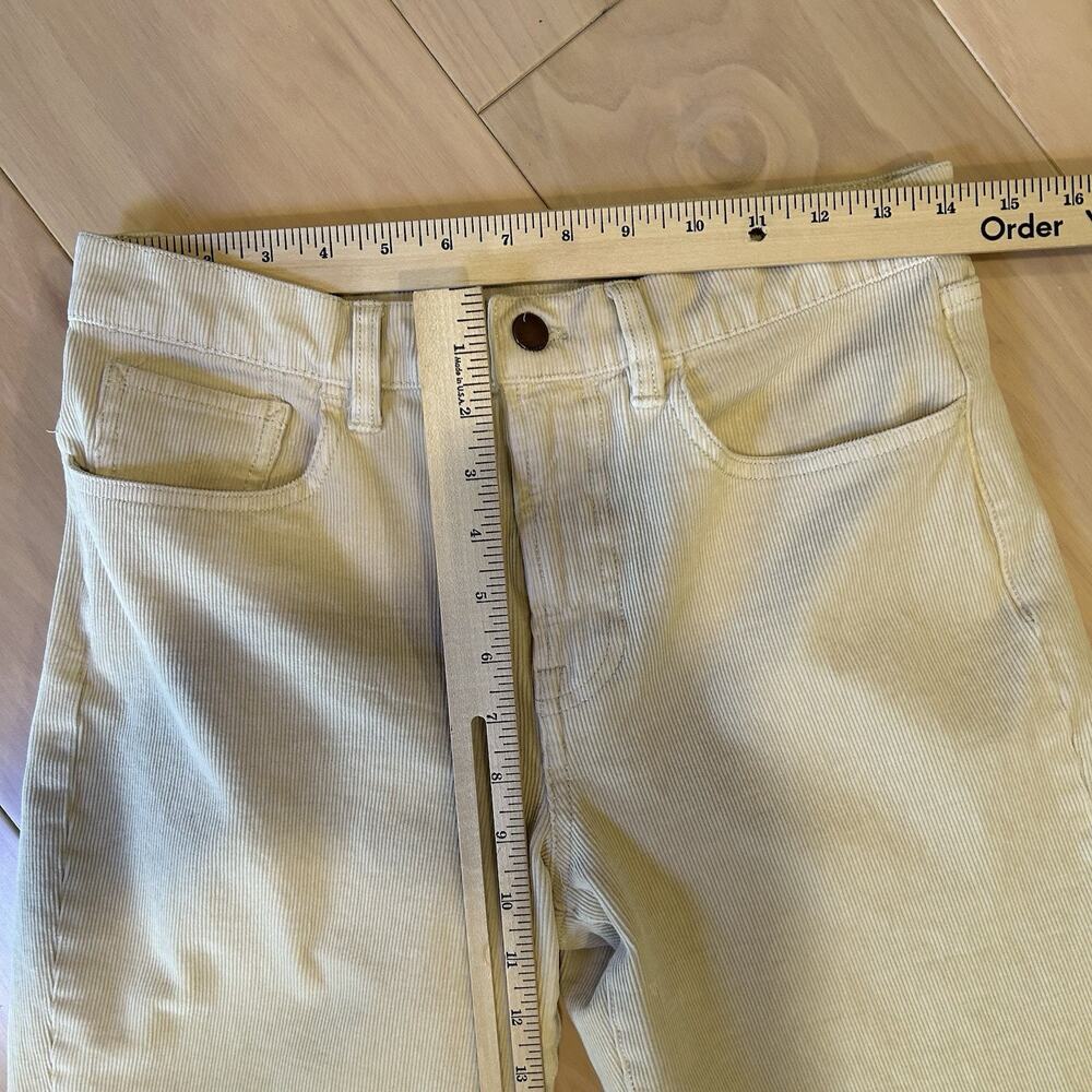 Faherty Womens 5 Pocket Corduroy Pants Ivory Women’s 28 - Picture 6 of 8